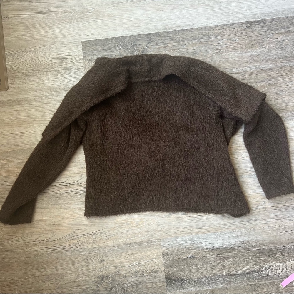 Peruvian Connection alpaca and wool slouchy cardigan style jacket - Picture 8 of 8